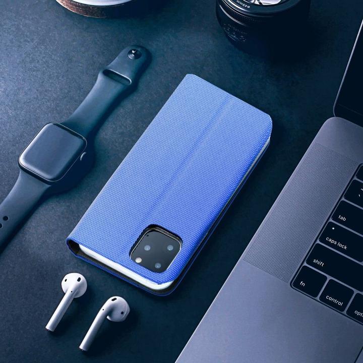 Productafbeelding Partner Telecom Cases OEM SENSITIVE Book case for huawei p30 lite light blue (Huawei P30 Lite)