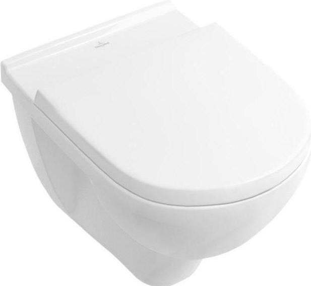 Immagine prodotto Villeroy & Boch WC basso O.Novo DirectFlush con bordo a spruzzo aperto bianco sospeso 5660RO01