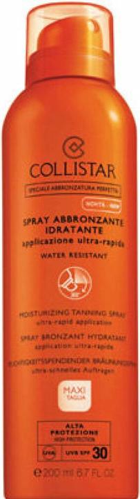 Actual product image Collistar Moisturizing Tanning Spray SPF 30 (Sun spray, SPF 30, 200 ml)