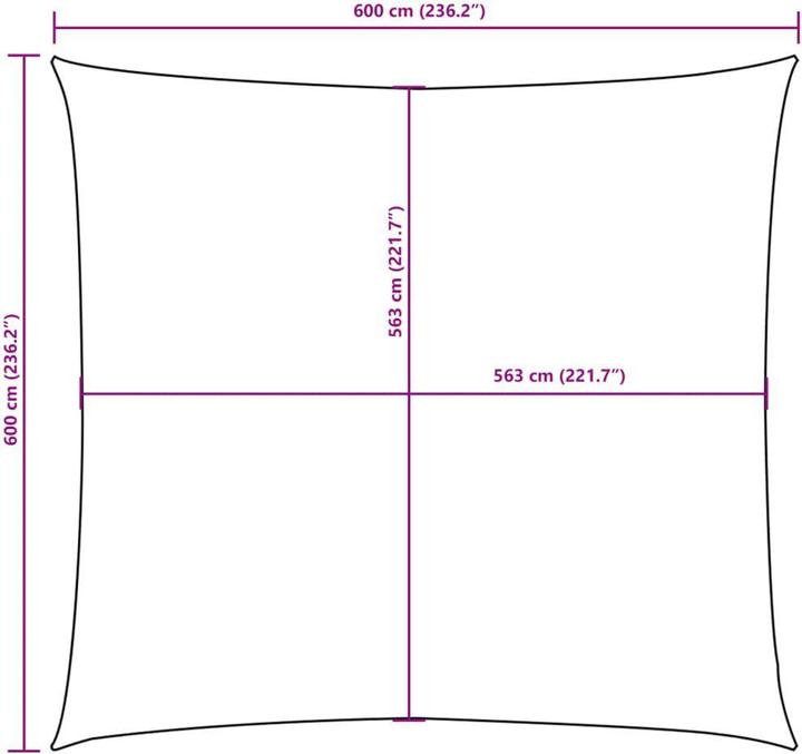 Immagine prodotto VidaXL Fatianova (600 x 600 cm)