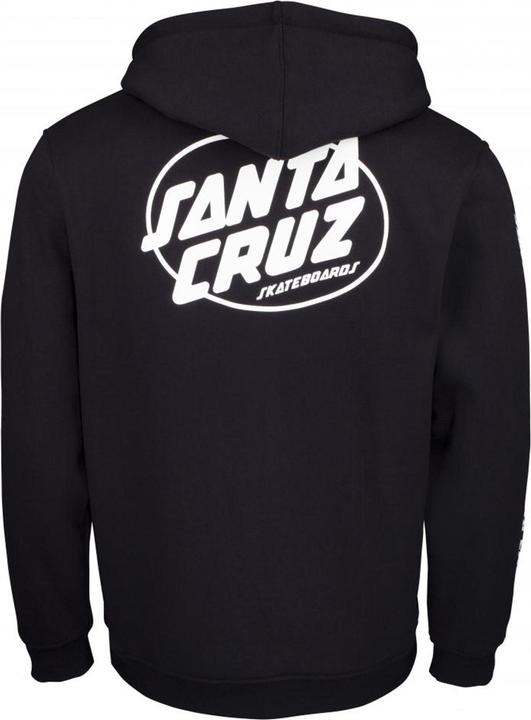 Santa Cruz Club Oval Dot Zip Hoodie (M)