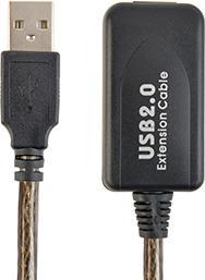 Image du produit Hamlet Câble d'extension Usb 2.0 avec répéteur (10 m, USB 2.0)