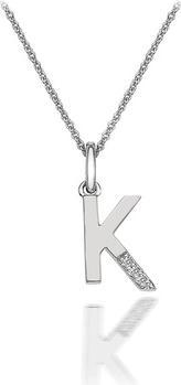 Hot Diamonds Diamant Buchstaben Halskette K (Silber 925, 40 - 45 cm)