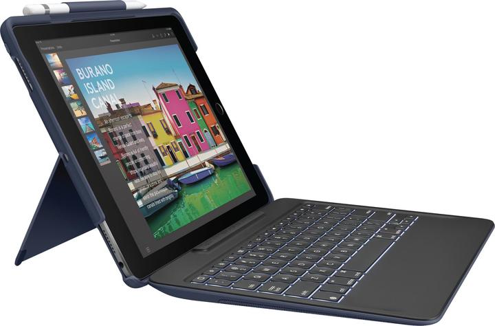 Logitech Slim Combo 10.5" f/iPad Pro (Eng. Int., iPad Pro 10.5 2017 (1. Gen))