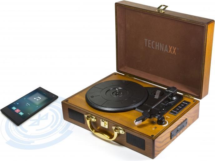 Produktbild Technaxx Nostalgie Plattendigitalisierer TX-101 (Einstiegsklasse, Halbautomatisch)