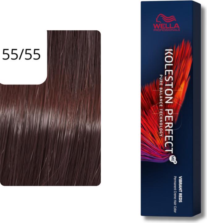 Produktbild Wella Koleston Perfect Me+ Vibrant Reds (55/55 hellbraun intensiv mahagoni-intensiv)
