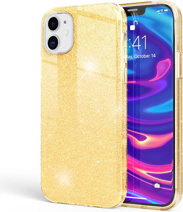 Produktbild Nalia Glitzer Handyhülle (Apple iPhone 12 Pro, Apple iPhone 12)