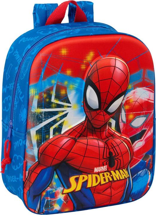 Produktbild Spiderman Schulrucksack Spider-Man Rot Marineblau 22 x 27 x 10 cm 3D