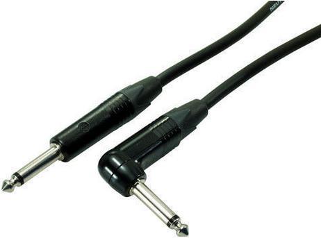 Contrik Kabel, 6.3Klinke/6.3Klinke 90° (3 m, 6.3mm Klinke (Jack))