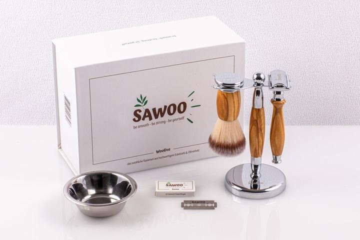 Image du produit Sawoo Set de rasage Woolive 5pcs.