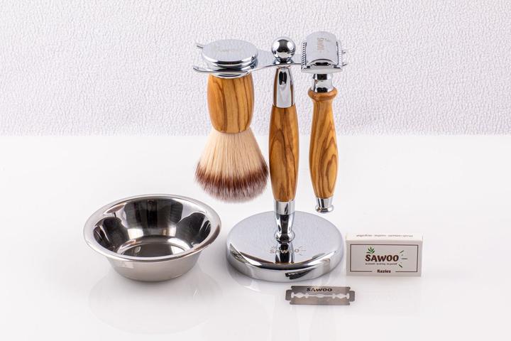 Image du produit Sawoo Set de rasage Woolive 5pcs.