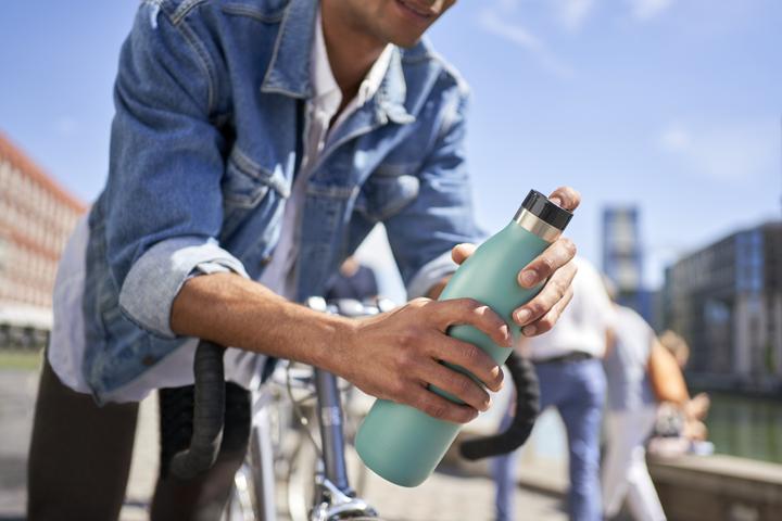 Actual product image Emsa Bludrop drinking bottle 1l petrol (1 l)