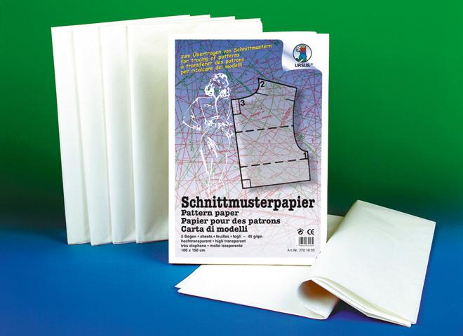 Produktbild Ursus Schnittmuster-Papier (40 g/m², 5 x)