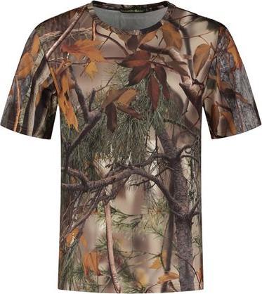 Produktbild Stealth Gear T-Shirt Kurzarm Camo Forest Print Grösse XXL (M)