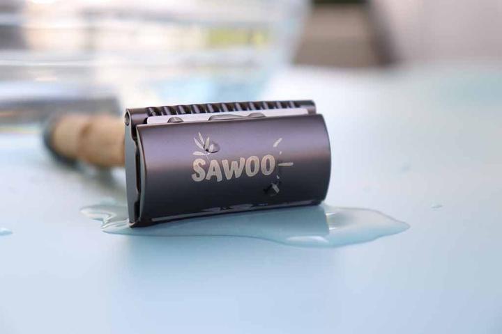 Produktbild Sawoo Rasierhobel Bamboo aus Messing u. Bambusholz inkl. 10 Rasierklingen