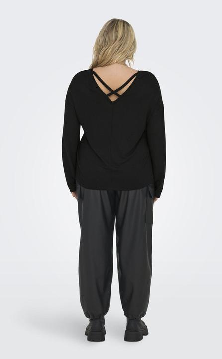 Image du produit Only Haut uni Curvy à manches longues (M)