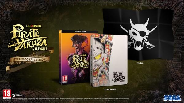 Produktbild Atlus Like a Dragon: Pirate Yakuza in Hawaii Steelbook Edition (Windows, IT)