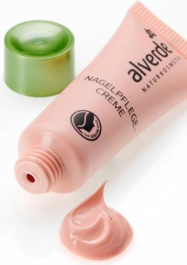 Actual product image dm alverde Nail care cream apricot