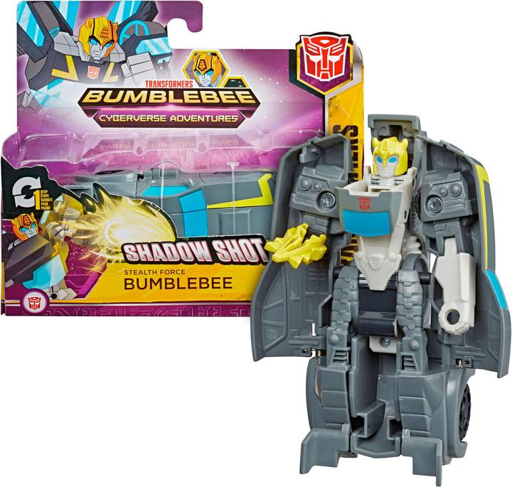 Actual product image Hasbro Transformers Cyberverse 1 Step Shadow Bumblebee