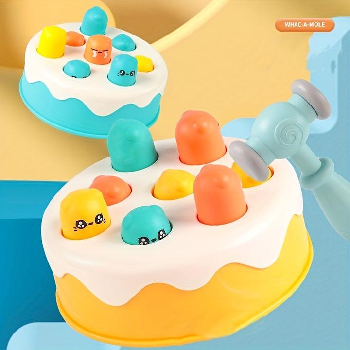 Image du produit Activity Board Cake Whack-a-Mole Game, Jouets de motricité, Jouets pour enfants, Puériculture et