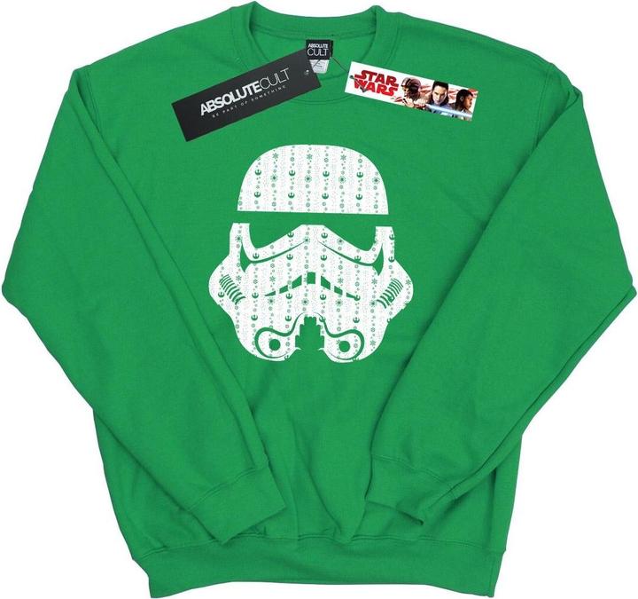 Produktbild Star Wars Christmas Stormtrooper Helmet Sweatshirt (XXL)