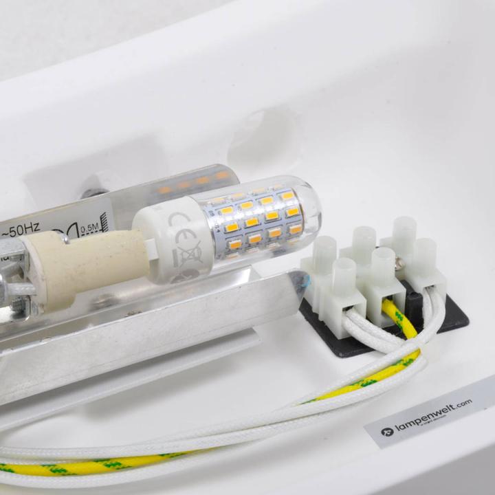Immagine prodotto Lindby Lampada da parete Leander Bianco (G9)