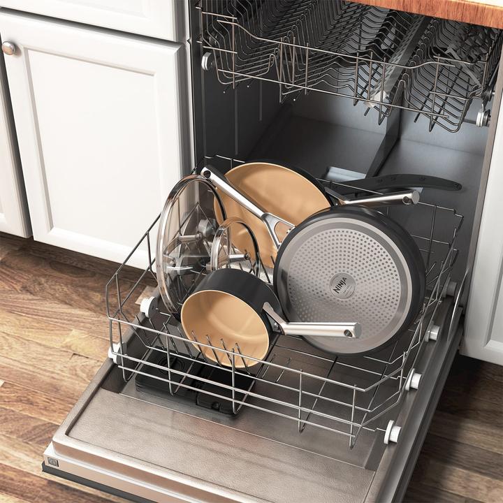 Immagine prodotto Ninja CW93000EN (24 cm, Pentola, Set di pentole e padelle da cucina, Acciaio inossidabile)