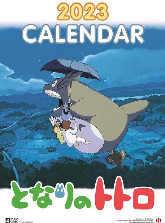 Actual product image Semic Mon Voisin Totoro calendrier 2023 *ANGLAIS* (English)