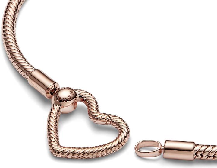 Produktbild Pandora Moments Heart (19 cm, rosevergoldet, Metall)