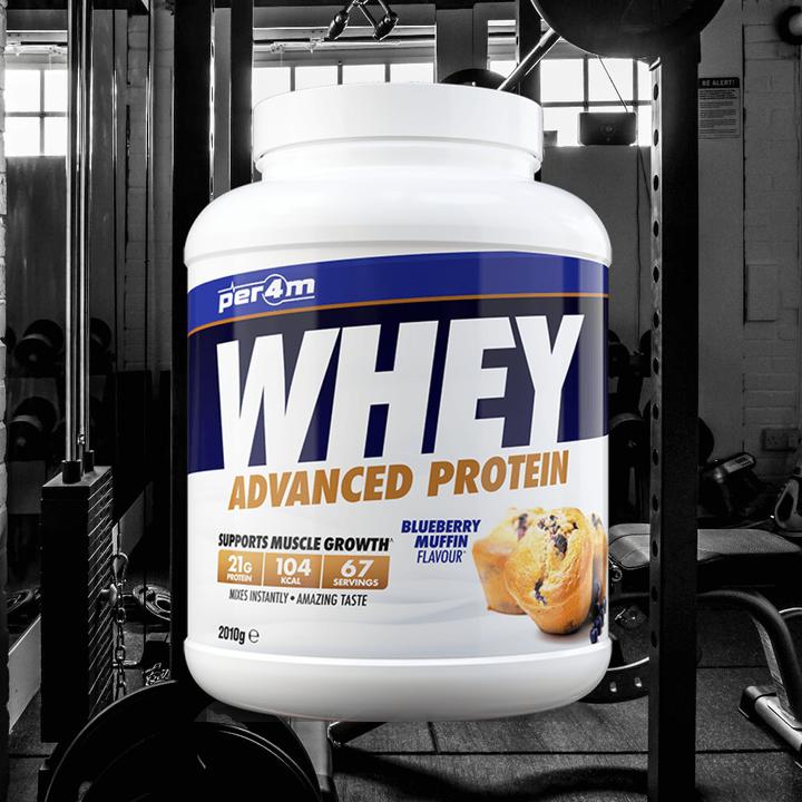 Image du produit Per4m Protéine Whey avancée (Blueberry Muffin, 1 pcs, 2010 g)