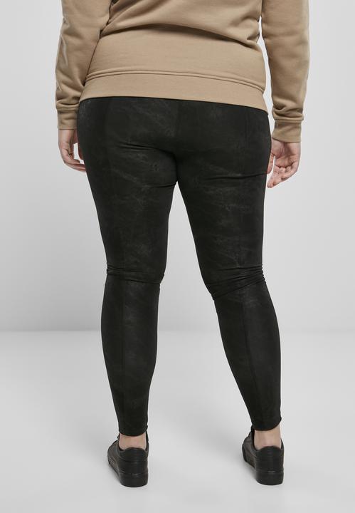Produktbild Urban Classics Ladies Washed Synthetic Leather Pants (4XL)