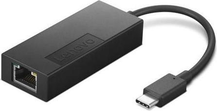 Lenovo USB-C Ethernet Adapter (USB-C, RJ45 (1x))