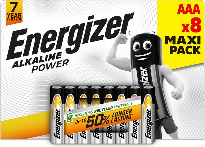Produktbild Energizer Alkaline Power (8 Stk., AAA)