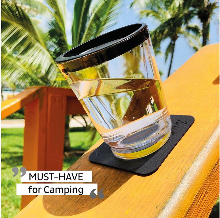 Actual product image Silwy Triple magnetic plastic drinking cup
