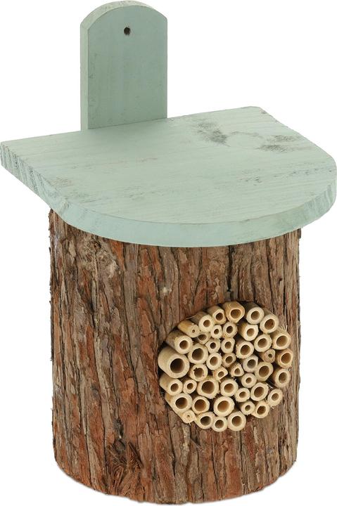Actual product image Relaxdays Insect Hotel (Wild bees, Bee, Digger wasps)