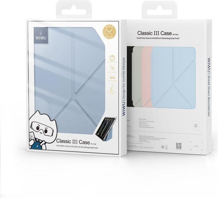 Image du produit Wiwu Other - Classic III TPU Protective Case for iPads 10.9" 2022 - blue (iPad 10.9 (2022))