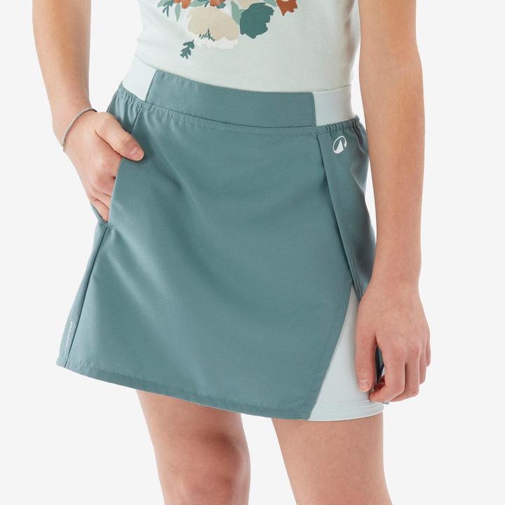 Produktbild Quechua Hosenrock Kinder Wandern - MH100 grün (12, 13, 14)