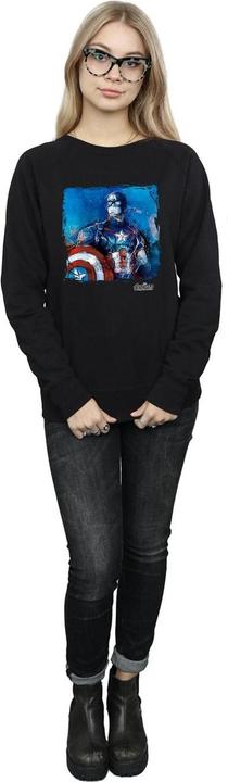 Image du produit - Sweat CAPTAIN AMERICA ART - Femme (L)