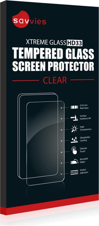 Actual product image Savvies Tempered Glass