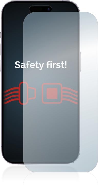 Actual product image Savvies Tempered Glass (1 Piece, Apple iPhone 14 Pro)