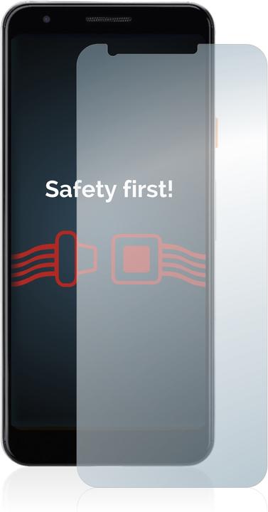 Actual product image Savvies Tempered Glass (1 Piece, Google Pixel 3a)