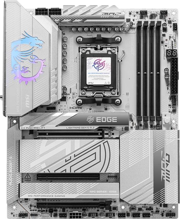 Productafbeelding MSI MPG X870E EDGE TI WiFi (AM5, AMD X870E, ATX)