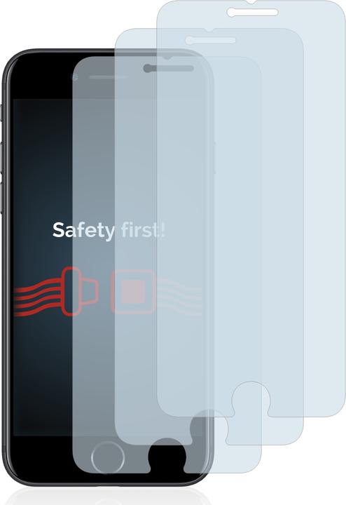 Immagine prodotto Savvies Vetro Temperato Pellicola Protettiva (3 Pezzo/i, Apple iPhone 7, Apple iPhone 8)