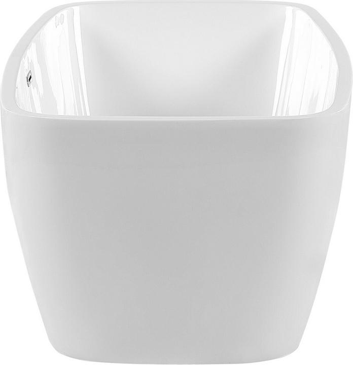 Actual product image Beliani Bath tub free-standing white rectangular 170 x 78 cm MINGO (252 l, 170 cm, 78 cm)