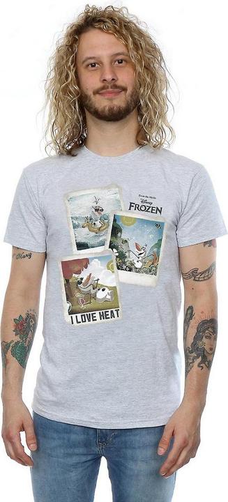 Immagine prodotto Disney Frozen Maglietta Olaf Polaroid Uomo (L)