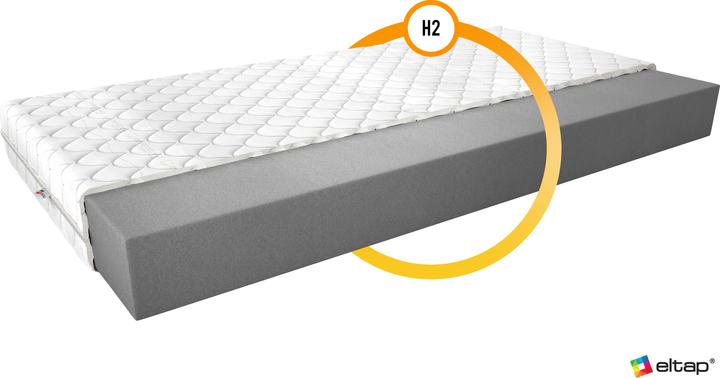 Produktbild ELTAP Lino Medicott Silver (120 x 200 cm, Schaumstoffkern)