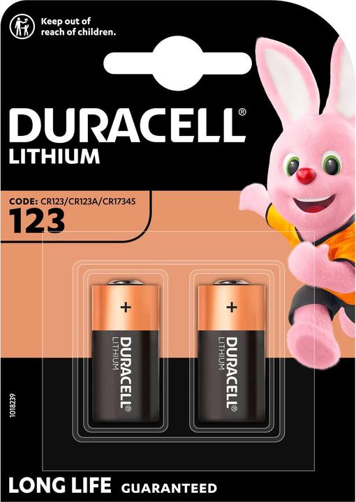 Immagine prodotto Duracell High Power Lithium (2 pz., CR123A, 1400 mAh)