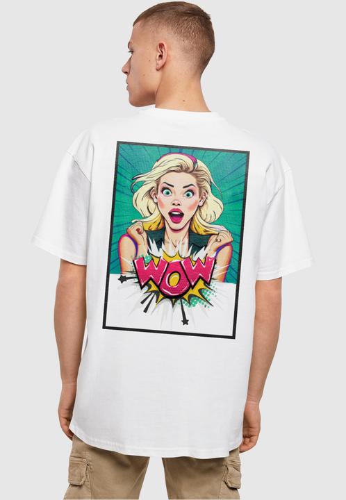 Produktbild Merchcode WOW Comic Heavy Oversized Tee - 116851 (S)