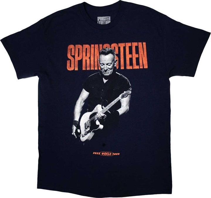 Actual product image Universal Textiles Unisex Adult Tour '23 Guitar T-Shirt (L)