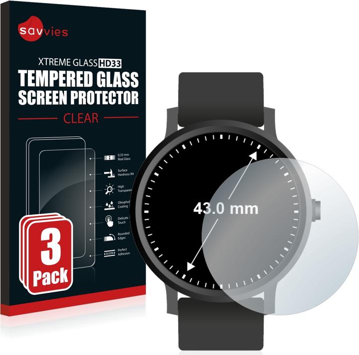 Actual product image Savvies Tempered Glass